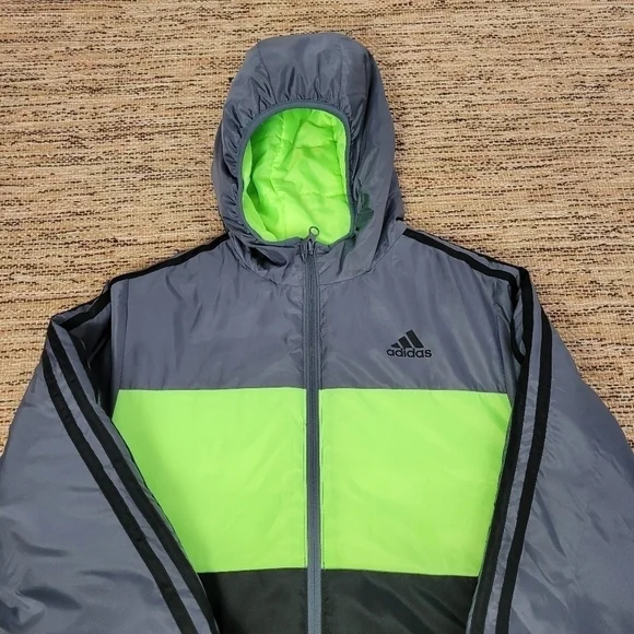 ADIDAS Hooded Cold Weather Jacket - Picture 9 of 10